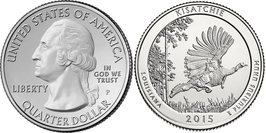 USA 25 c Park narodowy Kisatchie 2015 nr 27