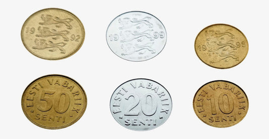 Zestaw menniczy Estonia x3
