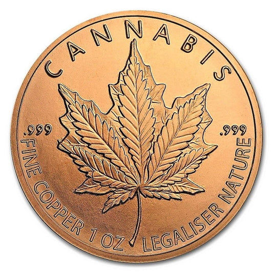 USA Cannabis Marihuana 1 oz Cu.999