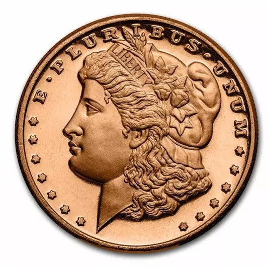 USA Morgan Dollar 1 oz Cu.999